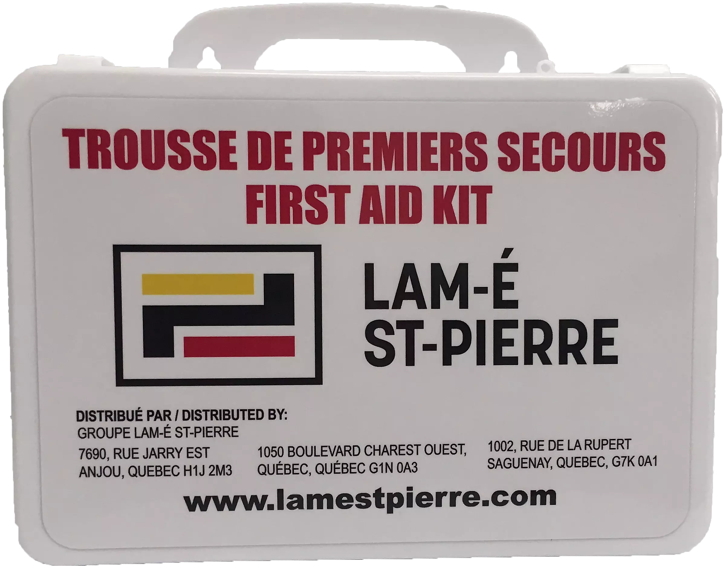 Trousse De Premiers Soins GIMA – Grand Kit, Mallette Plastique, Pour Bureaux 10-30 Personnes